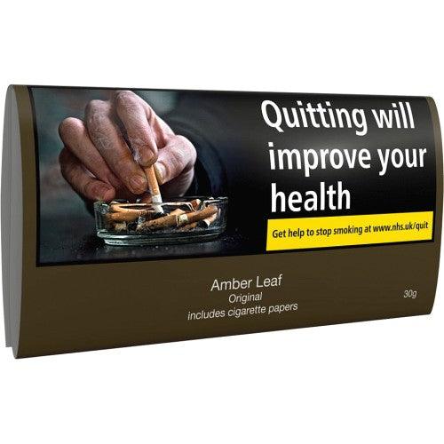 Amber Leaf Rolling Tobacco 30g - adult-only Derby delivery | Bevvys2u Derby
