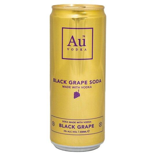 Au Vodka Black Grape 330 ML - Bevvys2U