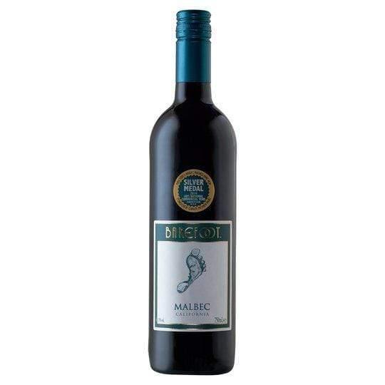 Barefoot Malbec 75cl - alcohol delivery Derby | Bevvys2u