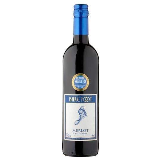 Barefoot Merlot 75cl - alcohol delivery Derby | Bevvys2u