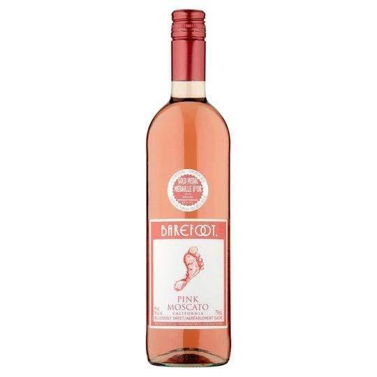 Barefoot Pink Moscato 75cl - Bevvys 2 U Same Day Alcohol Delivery Derby & Derbyshire