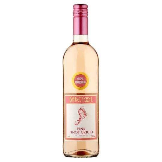 Barefoot Pink Pinot Grigio 75cl - Bevvys2U
