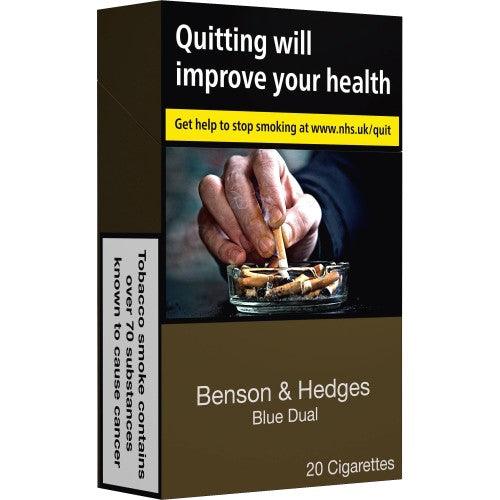 Benson & Hedges Blue Dual Cigarettes 20s - Bevvys2U
