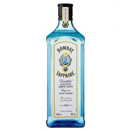Bombay Sapphire Gin 1 Ltr - Bevvys 2 U Same Day Alcohol Delivery Derby & Derbyshire