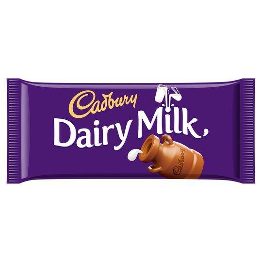 Cadbury Dairy Milk Chocolate Bar 180G - Derby local delivery | Bevvys2u