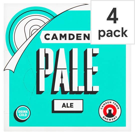 Camden Pale Ale Can 4 X 330ml - Bevvys 2 U Same Day Alcohol Delivery Derby & Derbyshire