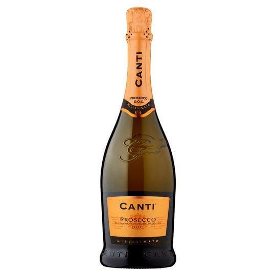 Canti Prosecco Spumante 75cl - Bevvys 2 U Same Day Alcohol Delivery Derby & Derbyshire
