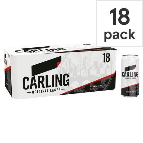 Carling Lager 18X440ml - Bevvys 2 U Same Day Alcohol Delivery Derby & Derbyshire
