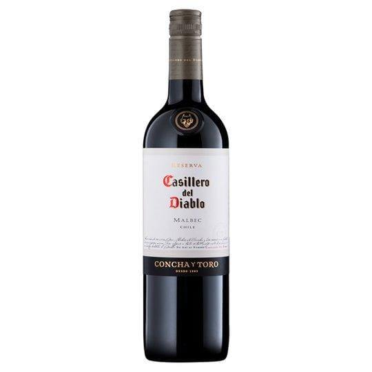 Casillero Del Diablo Malbec 75cl - Bevvys 2 U Same Day Alcohol Delivery Derby & Derbyshire