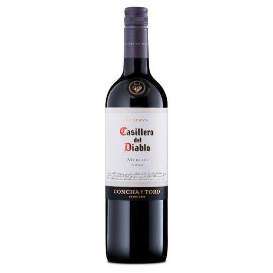 Casillero Del Diablo Merlot 75cl - alcohol delivery Derby | Bevvys2u