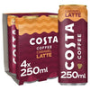Costa Coffee Caramel Latte Cans 4 X 250 ML