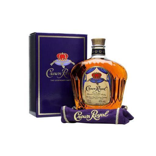 Crown Royal Canadian Whiskey 70cl - Bevvys 2 U Same Day Alcohol Delivery Derby & Derbyshire