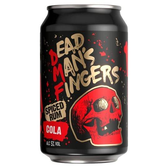Dead Man's Fingers Spiced Rum & Cola 330ml - alcohol delivery Derby | Bevvys2u