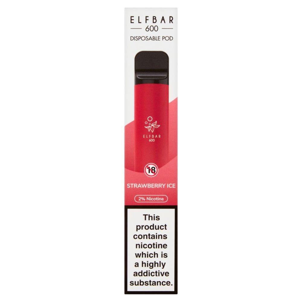 Elfbar 600 Disposable Pod Strawberry Ice