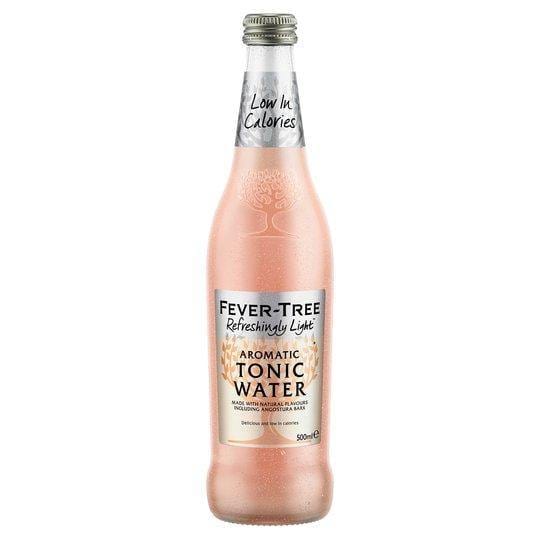 Fever Tree Light Aromatic Tonic 500ml - Bevvys 2 U Same Day Alcohol Delivery Derby & Derbyshire