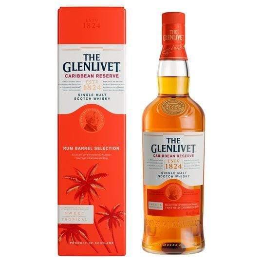 Glenlivet Caribbean Reserve 70cl - alcohol delivery Derby | Bevvys2u