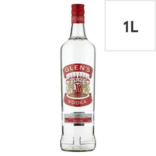 Glens Vodka 1Ltr - Bevvys 2 U Same Day Alcohol Delivery Derby & Derbyshire