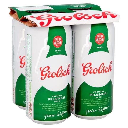 Grolsch 4x440ml - Bevvys2U