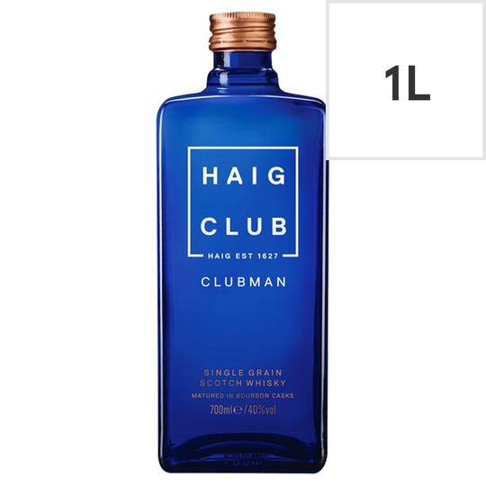 Haig Club Clubman Whisky 1tr - Bevvys 2 U Same Day Alcohol Delivery Derby & Derbyshire
