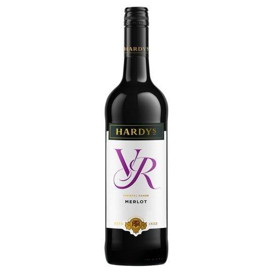 Hardys Varietal Range Merlot 75cl - Bevvys2U