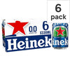Heineken 0.0 Alcohol Free Lager 6X330ml - Bevvys 2 U Same Day Alcohol Delivery Derby & Derbyshire