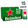 Heineken Lager Beer 15x440Ml - Bevvys2U