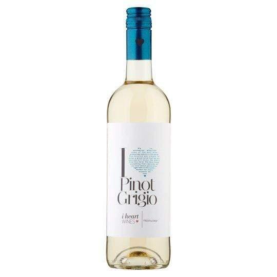 I Heart Pinot Grigio 75cl - alcohol delivery Derby | Bevvys2u