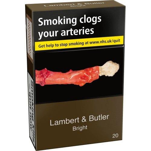 Lambert & Butler Bright Cigarettes 20s - Bevvys2U