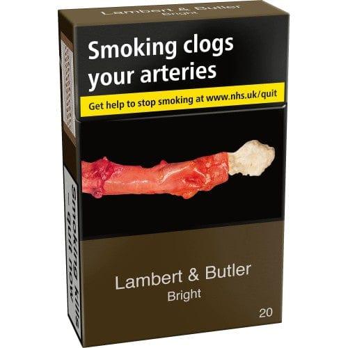 Lambert & Butler Bright Cigarettes 20s - adult-only Derby delivery | Bevvys2u