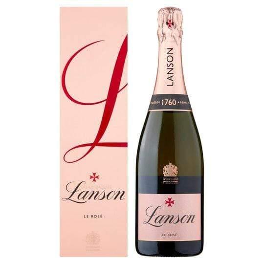 Lanson Le Rose Brut 75cl - alcohol delivery Derby | Bevvys2u