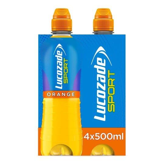 Lucozade Sport Orange 4X500ml - Bevvys2U