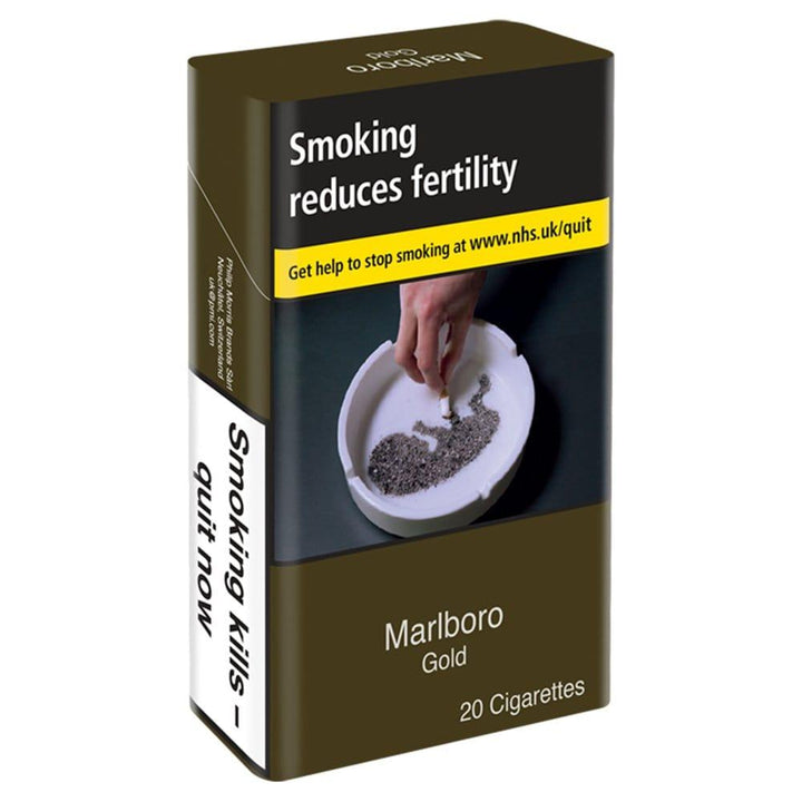 Marlboro Gold Cigarettes 20s - adult-only Derby delivery | Bevvys2u