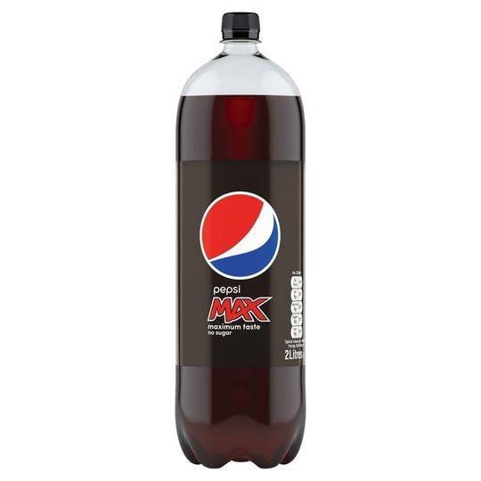 Pepsi Max Cola 2ltr - Bevvys 2 U Same Day Alcohol Delivery Derby & Derbyshire