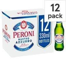 Peroni Nastro Azzurro 12X330ml - Bevvys2U