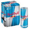 Red Bull Sugar Free Energy Drink 4 X 250ml - Bevvys2U