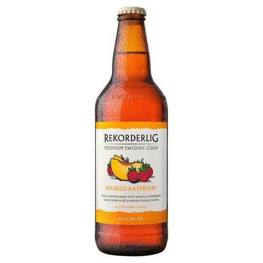 Rekorderlig Mango & Raspberry 500ml - Bevvys 2 U Same Day Alcohol Delivery Derby & Derbyshire