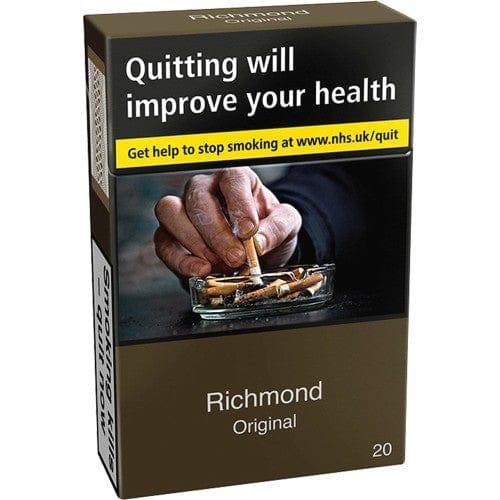 Richmond Original Kingsize Cigarettes 20s - Bevvys2U