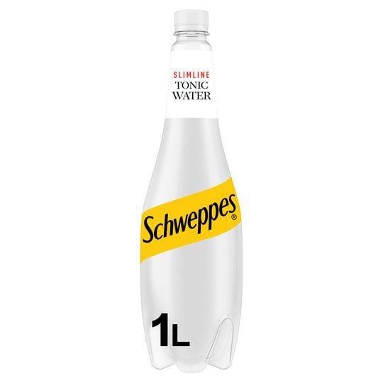 Schweppes Slimline Tonic Water 1ltr - Bevvys 2 U Same Day Alcohol Delivery Derby & Derbyshire