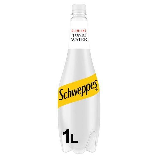 Schweppes Slimline Tonic Water 1ltr | Soft Drink Delivery Derby | Bevvys2u