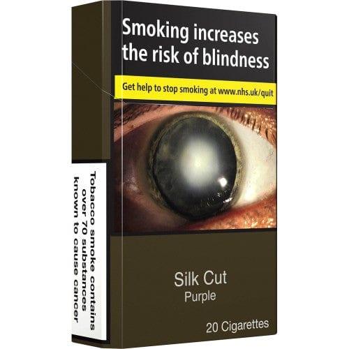 Silk Cut Purple Cigarettes 20s - adult-only Derby delivery | Bevvys2u