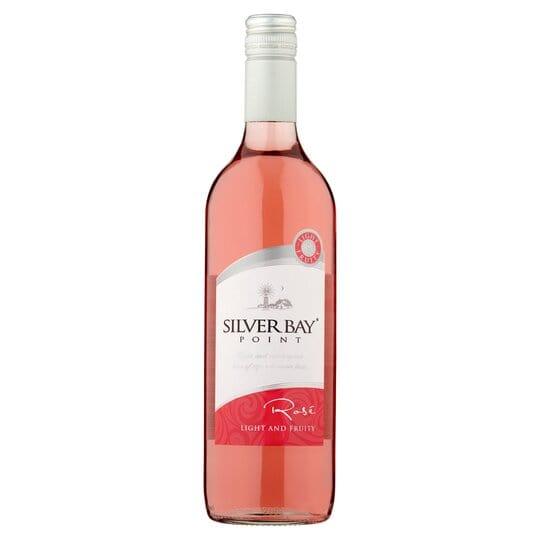 Silver Bay Point Rose 75cl - Bevvys 2 U Same Day Alcohol Delivery Derby & Derbyshire