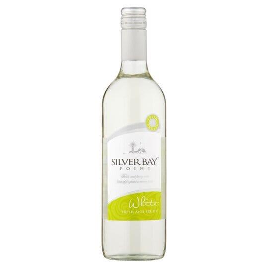 Silver Bay Point White 75cl - Bevvys 2 U Same Day Alcohol Delivery Derby & Derbyshire