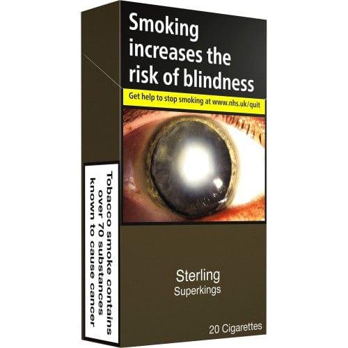 Sterling Superkings Cigarettes 20s - adult-only Derby delivery | Bevvys2u