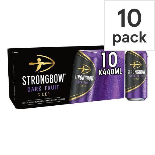 Strongbow Dark Fruit Cider 10X440ml - Bevvys2U