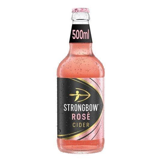 Strongbow Rose Cider 500ml Bottle - Bevvys 2 U Same Day Alcohol Delivery Derby & Derbyshire
