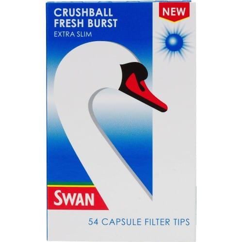 Swan Crushball Fresh Extra Slim Burst 54 Filter Tips - Bevvys2U