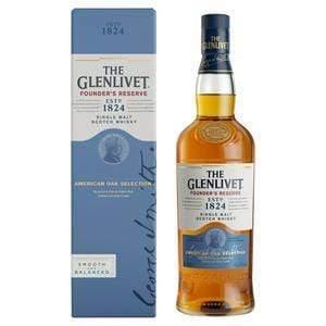 Glenlivet Founder's Reserve Single Malt Scotch Whisky 70cl - alcohol delivery Derby | Bevvys2u