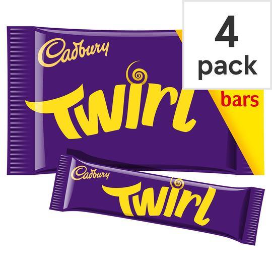 Cadbury Twirl 4 Pack 136G - Bevvys2U