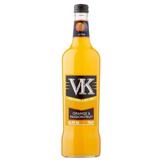 Vk Orange & Passion Fruit 70cl - Bevvys2U