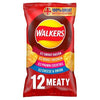 Walkers Meaty Variety Crisps 12 X 25g - Bevvys2U